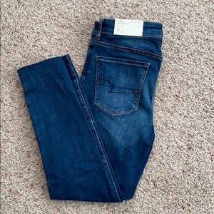 American Eagle cropped jeggings
